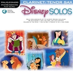 Disney Solos for Clarinet/Tenor Sax w/Online Audio clar/tsax