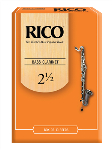 10RIBC25 Rico Bass Clarinet Reeds 2.5