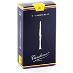 10VCL25 Vandoren Clarinet Reeds 2.5 (10 ct. Box)
