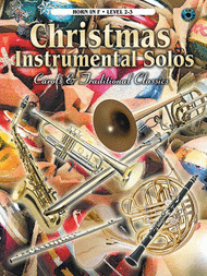 Christmas Instrumental Solos, F Horn Level 2-3