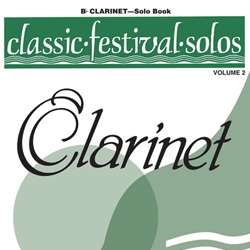 Classic Festival Solos, Clar. Vol 2 Solo Part