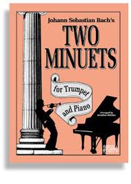 J.S. Bach's Two Minuets - Trumpet & Piano