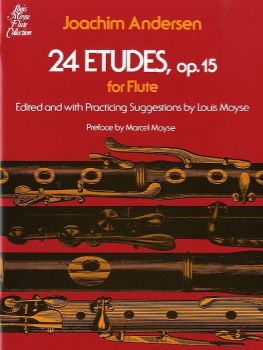 Joachim Anderson 24 Etudes, Op. 15 for Flute