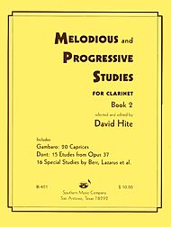 Melodious & Progressive Studies Book 2, Clarinet