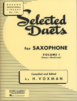 Selected Duets for Saxophone - Volume 1