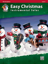 Easy Christmas Inst. Solos, Level 1- Alto Sax