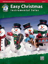 Easy Christmas Inst. Solos, Level 1- Cello