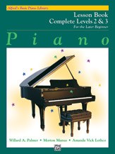 Alfred's Basic Piano Library - Complete Level 2 & 3 (for the later beginner)