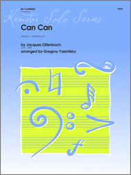 Can Can - Clarinet Solo with Piano Accompaniment