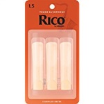 3RITS3 D'Addario Rico Tenor Saxophone Reeds 3.0 (3 ct. pack)