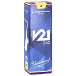 5V21TS4 Vandoren V21 Tenor Sax Reeds 4.0 (5 ct. Box)