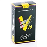 10V16AS35 Vandoren V16 Alto Sax Reeds 3.5 (10 ct. Box)