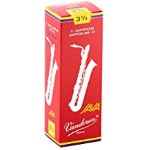 5JBSR35 Vandoren Java Red Bari Sax Reeds 3.5 (5 ct. Box)