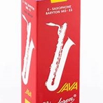 5JBSR4 Vandoren Java Red Bari Sax Reeds 4.0 (5 ct. Box)