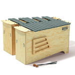 Sonor  Meisterklasse Metallophone GBKM 30 - Set of both the GBKM 10 Deep Bass Metallophone and the GBKM 20 Chromatic Extension