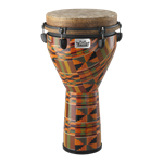 Remo DJ-0012-PM Mondo Djembe Drum - Kintekloth, 12"