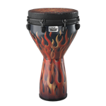 Remo DJ-0014-30 Mondo Djembe Drum - Flame, 14"