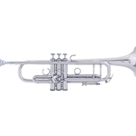 AB190S Bach Artisan Trumpet - Silver