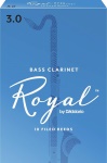 10ROBC2 Rico Royal Bass Clarinet Reeds 2.0 (Box of 10)