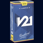 10V21CL25 Vandoren V21 Clarinet Reeds 2.5 (10 ct. Box)