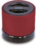UGO 00129176 Bluetooth Wireless Mini Speaker - Red