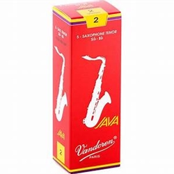 5JBSR2 Vandoren Java Red Bari Sax Reeds 2.0 (5 ct. Box)