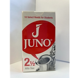 Vandoren 10VJAS25 Juno Alto Saxophone Reeds 2.5 (10 ct. box)