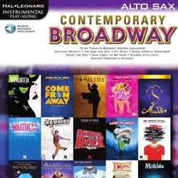 Contemporary Broadway, Alto Sax Play-Along