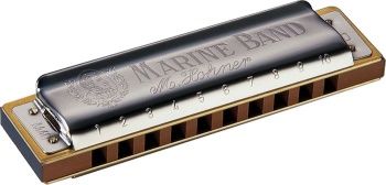 HH1896C Hohner C Marine Band Harmonica