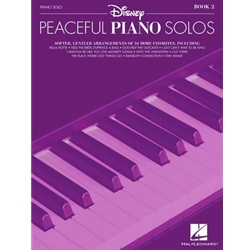 Disney Peaceful Piano Solos, Bk 2