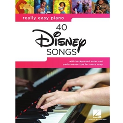 40 Disney Songs: Really Easy Piano