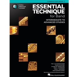 Essential Technique for Band Book 3, Conductor Score