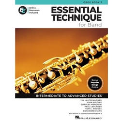 Essential Technique for Band Book 3, Oboe