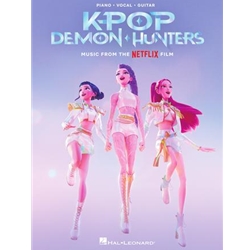 KPop Demon HuntersMusic from the Netflix FilmPiano/Vocal/Guitar Songbook Softcover