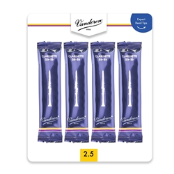 MRSUBCLV Monthly Reed Subscription for Traditional Vandoren Clarinet Reeds - (4 Pack)