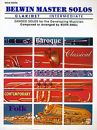 Belwin Master Solos Clarinet, Vol. 1 - Intermediate