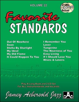 Vol 22 - Favorite Standards w/CD - JAV22