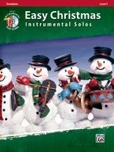 Easy Christmas Inst. Solos, Level 1- Trombone