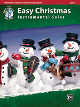 Easy Christmas Inst. Solos, Level 1- Violin