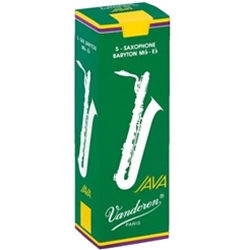 5JBS3 Vandoren Java Bari Sax Reeds 3.0 (5 ct. Box)