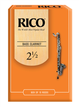 10RIBC2 Rico Bass Clarinet Reeds 2.0