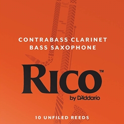10RICB2 Rico Contra-bass Clarinet 2.0 (10 ct. box)