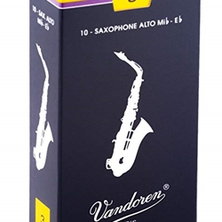 10VAS2 Vandoren Alto Sax Reeds #2 (10 ct. Box)