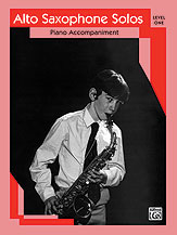 Alfred's Alto Sax Solos - Level 1 Piano Accompaniment