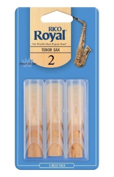 3ROTS2 Rico Royal Tenor Sax #2 - 3 pack