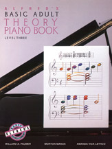 Alfred's Basic Adult Piano Course - Theory Book 3